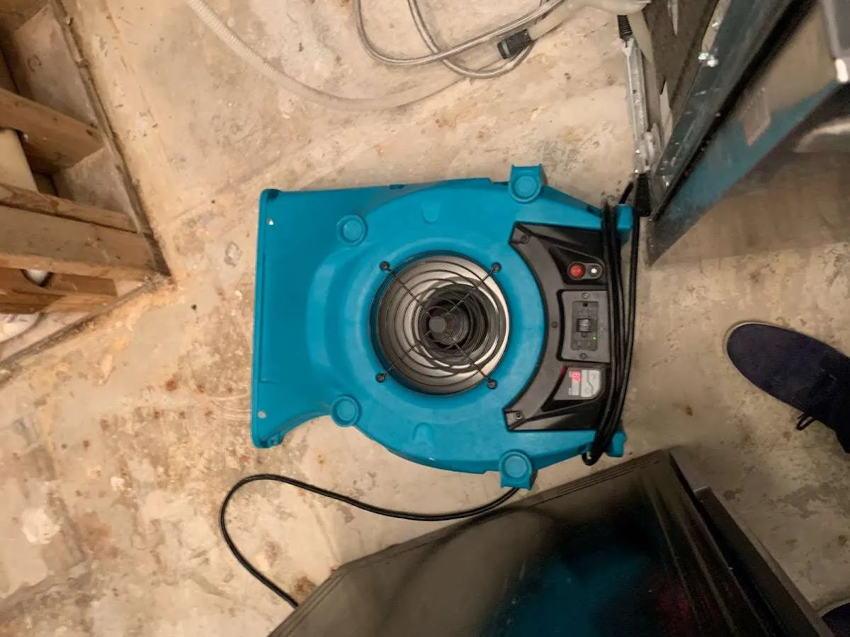 Air mover drying equipment for Mold Remediation & Removal in Sturgeon Bay